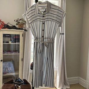 Calvin Klein button up dress